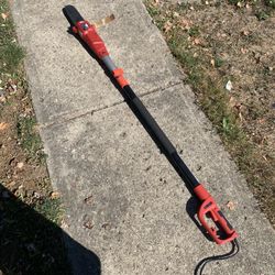 Sun Joe iON8PS2-LT-RED Cord Pole Chain Saw 