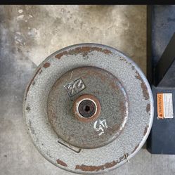 45LB Dumbell Single (Not A Set/Pair)
