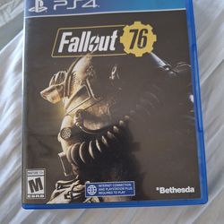 PS4 FALLOUT 76