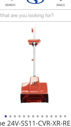 Snowjoe Cordless Recharable Snow Thrower