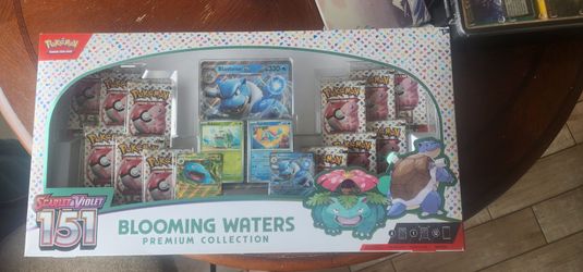 Pokémon TCG 151 Blooming Waters Premium Collection Box — Sealed — $