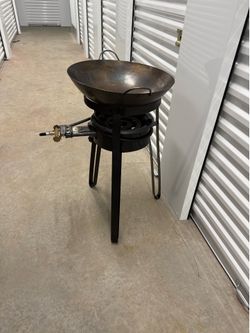 High temperature dual control propane burner