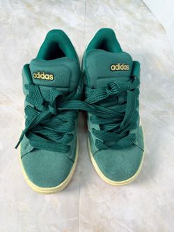 adidas Green Lace-Up Sneakers US Men’s 9