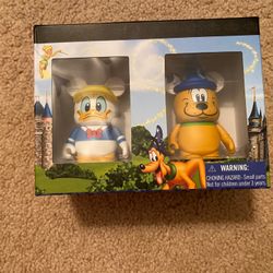 Vinylmation Storybook Series 3" Donald Duck & Sorcerer Pluto NEW Disney Parks