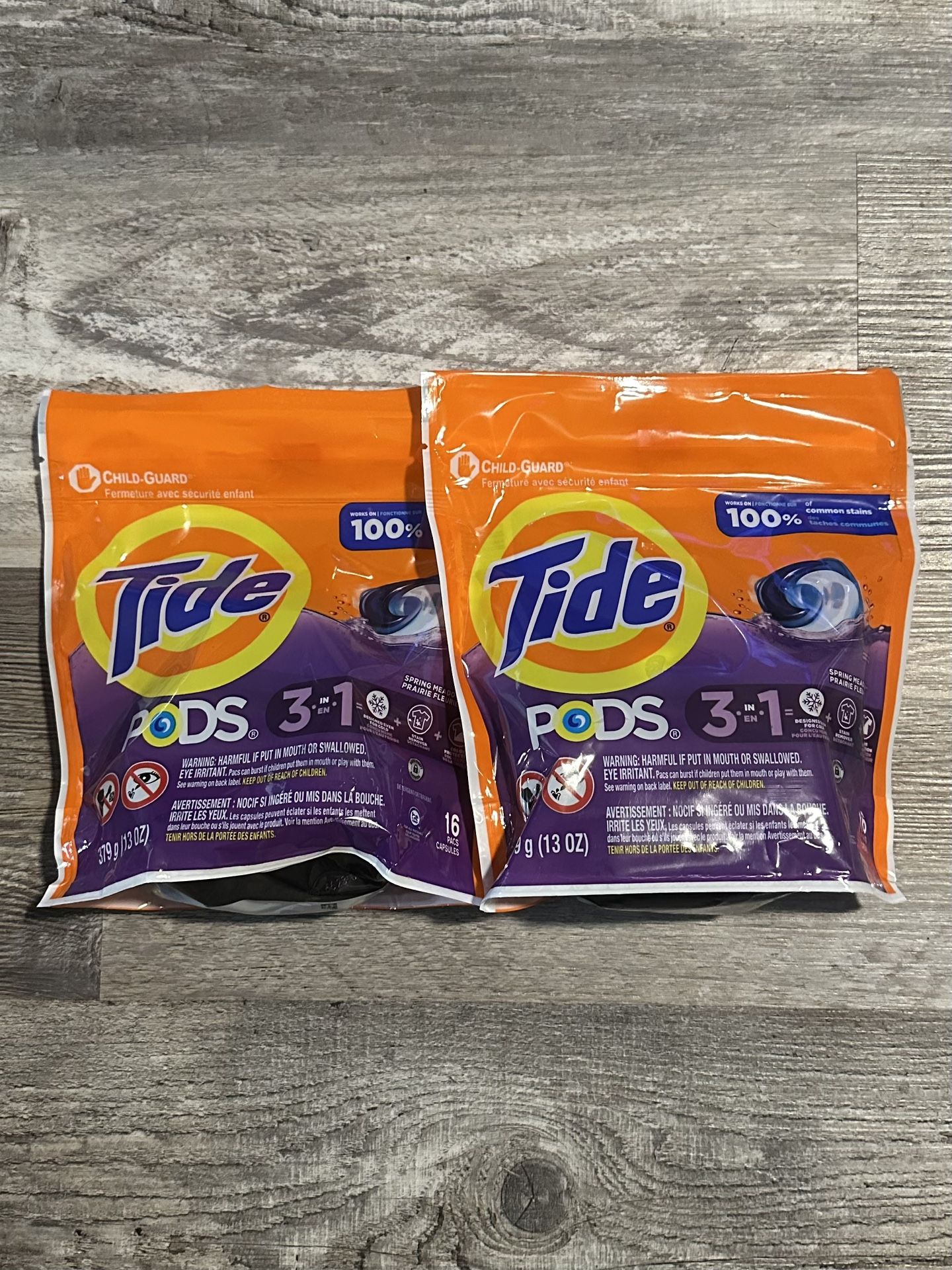 Tide 3 In 1 Spring Meadow Pods he 16 Count $4 Each