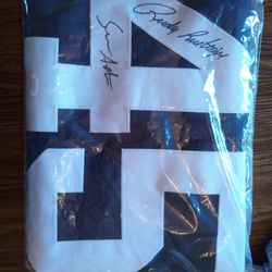Sean Astin & Rudy Dual Autographed Jersey