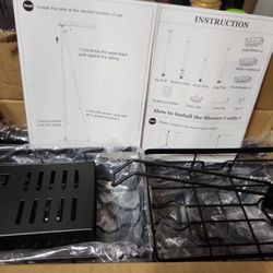 Shower Caddy Black Matte 