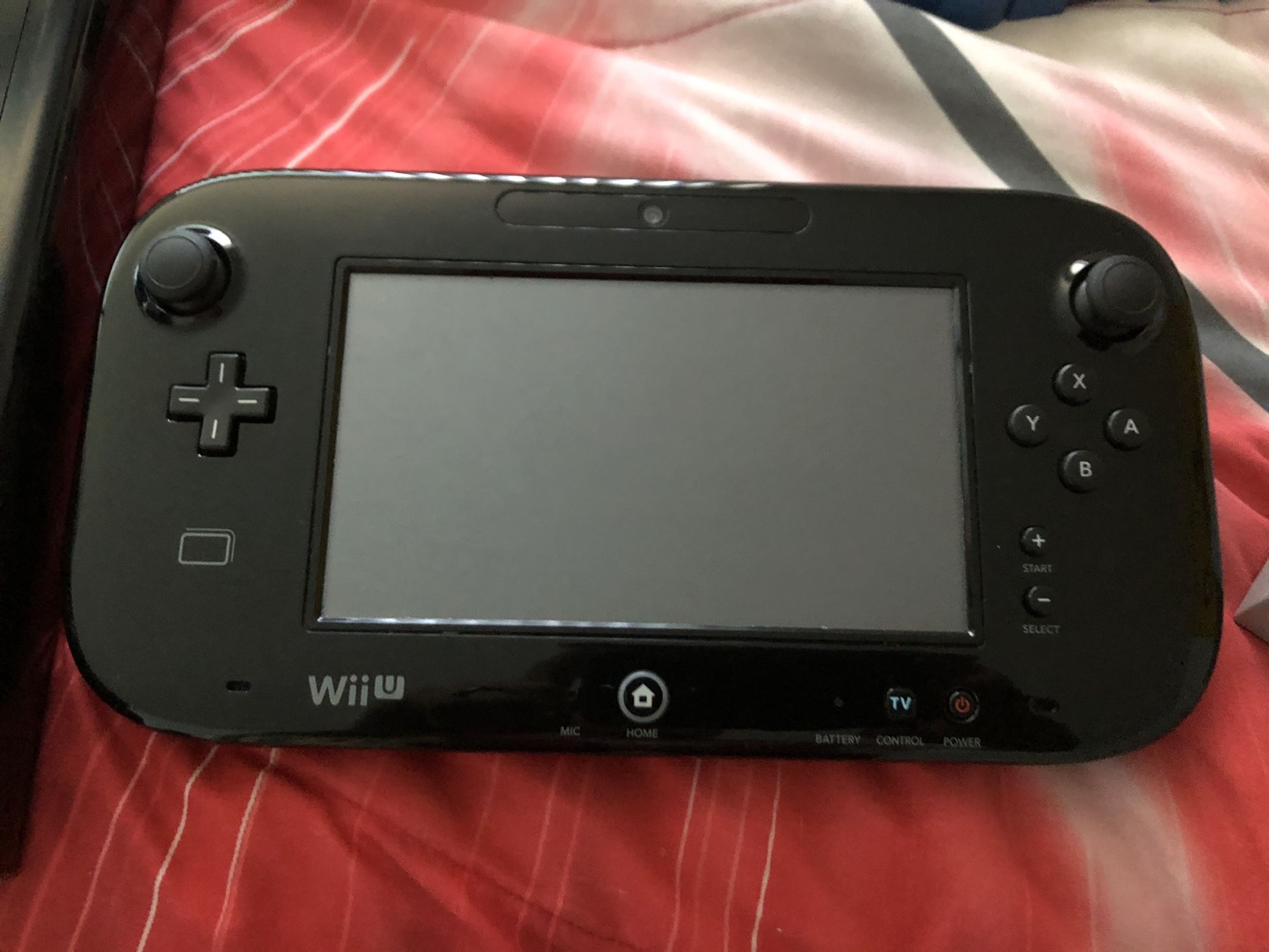 Nintendo Wii U with games and accessories