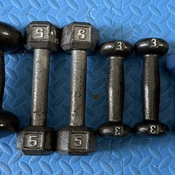 Multiple Pairs Of Low Weight Dumbbells