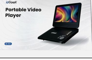 ieGeek Portable DVD Player 10" HD Swivel Screen IK-103.
