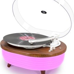 Lighting Vinyl Record Player