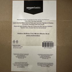 Twin Metal Bed Frame Brand New