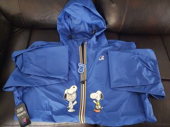 K-way Peanut Blue Rain Coat