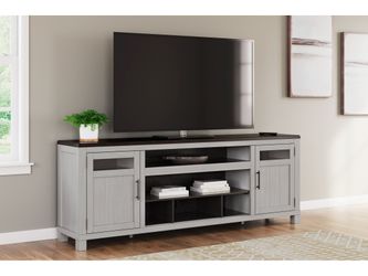 Darborn Gray/Brown 88" TV Stand