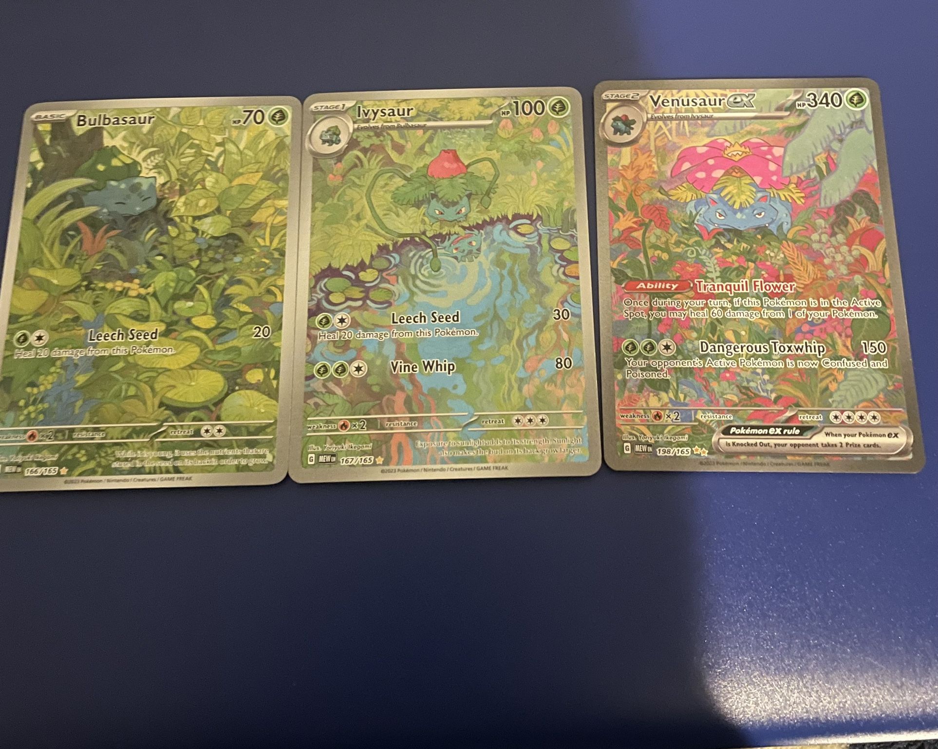 Pokemon Bulbasaur Ivysaur Venusaur 151