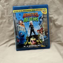 Monsters Vs Aliens DVD 