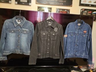 3 Denim Jean's Jacket Size SML