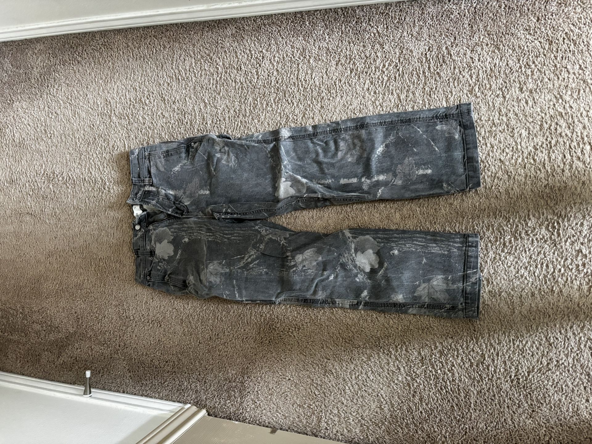 Hollister Camo Carpenter Pants