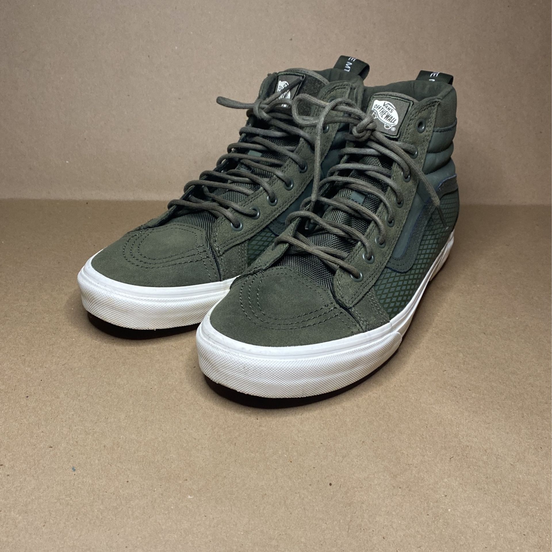 VANS Skate SK8 Hi 46 MTE DX Tact/Leaf Green Mens 11.5 Shoes