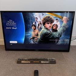 40” TV + 4k Max Firestick + wall mount