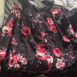 Flower Shirt Size Small 