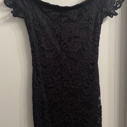 Black Lace Dress