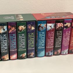 Keeper of the Lost Cities collection  Books -Hard Cover (Boxed Set) 1–9 Complete Set – Like New