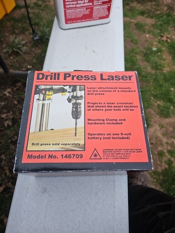 Woodcraft Model 146709 Drill Press Laser , Brand New