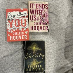 3 Colleen Hoover Books 