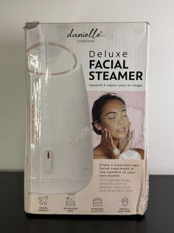 Danielle Creations Deluxe Facial Steamer - White/Gold