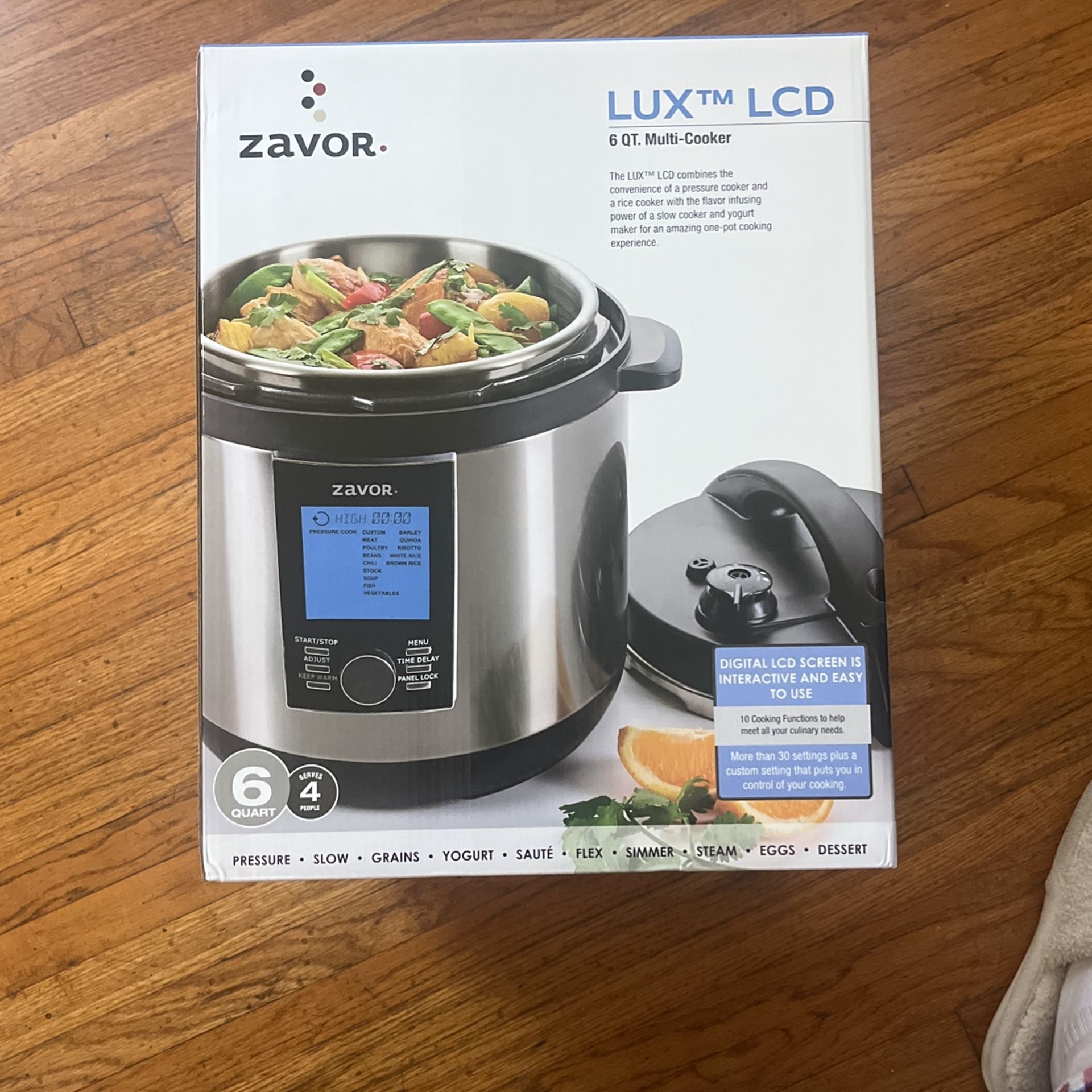 Zavor Lux LCD 6qt Multi cooker