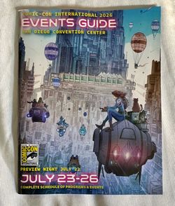 SDCC 2026 San Diego Comic Con Events Guide Guide Program Book July 23 -26 New