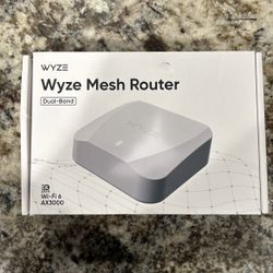 Wyze Mesh Router (Dual-Band) WiFi Extender 