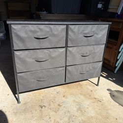 6-Drawer Fabric Storage Dresser