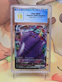 Ditto VMAX CGC Pristine 10 Japanese 