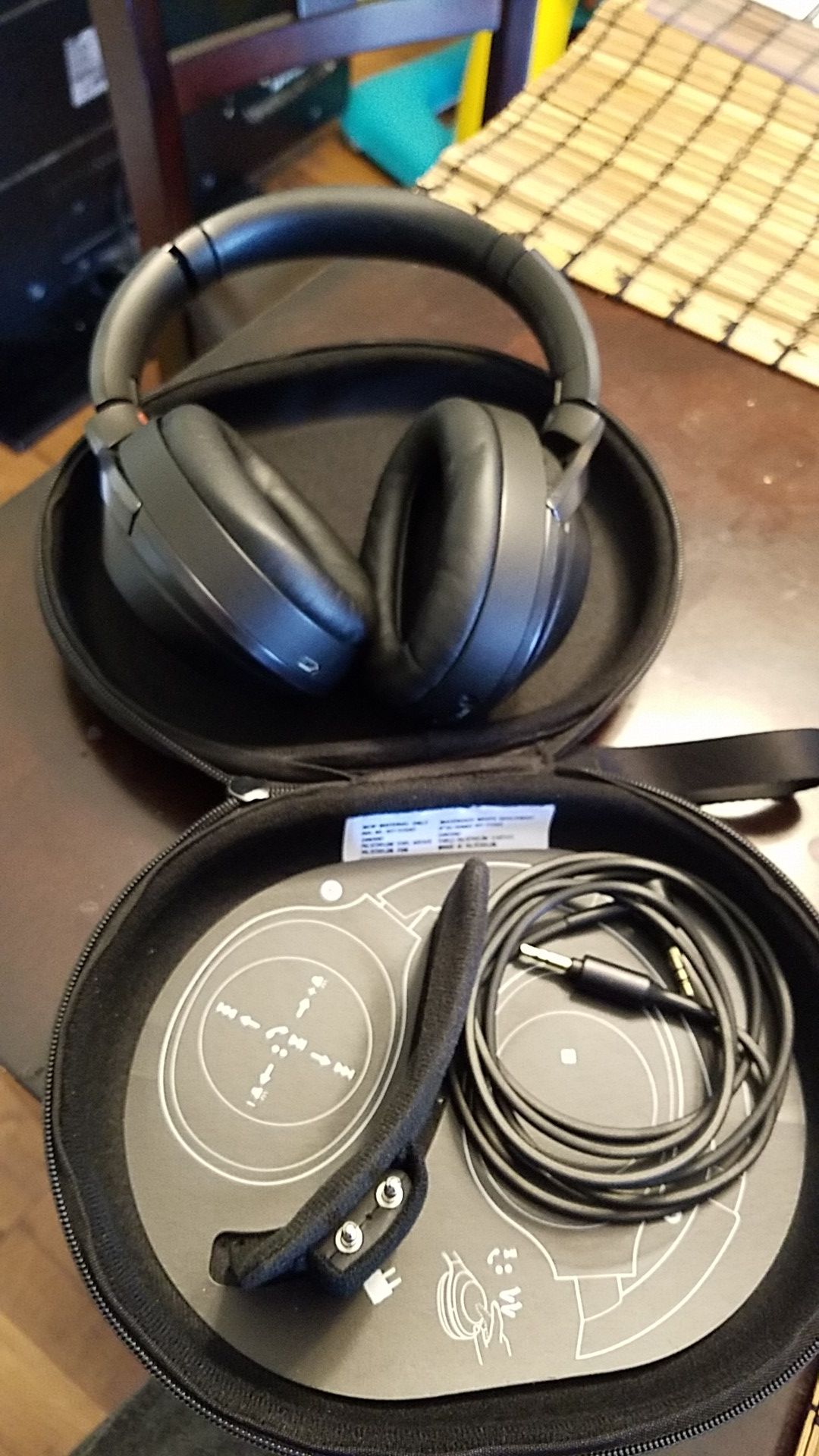 Sony mdx 1000 wireless headset noise cancelling