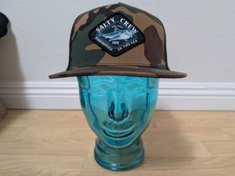 Salty Crew Diamond Shark Camo Snapback