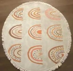 Round Patterned Rug