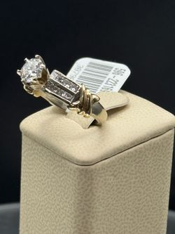 14k GIA CERT Diamond Ring