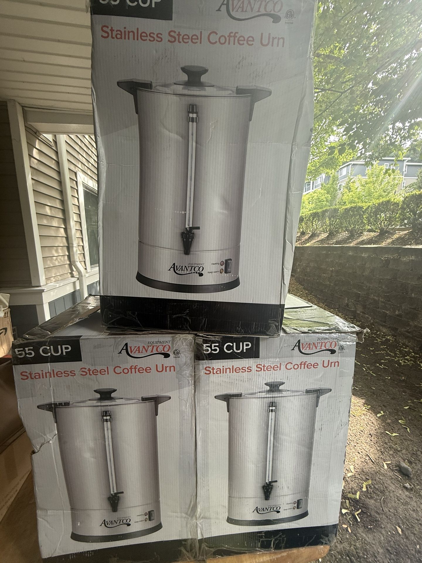 Avantco 55 Cup Stainless Coffee