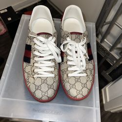 Gucci Maroon Shoes Used Sz8.5