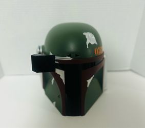 Star Wars Boba Fett Helmet Wall Decor LED Night Light 3D FX Wall Mountable 3XAA