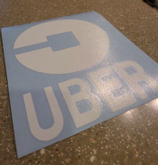 Uber Decal Sticker