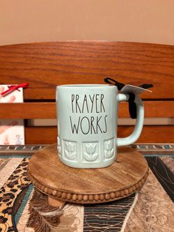 Rae Dunn Prayer Works Mug