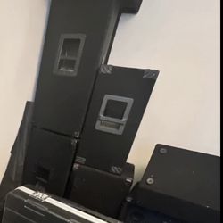 8 Pieces sound Equipment (Used)
