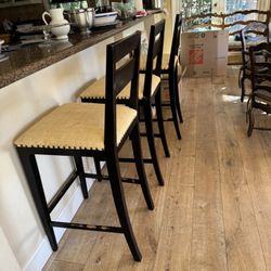 Three Bar Stools