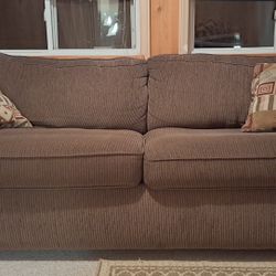 Couch with sleeper sofa