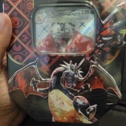 Pokemon Paldea Fate Charzard Tin