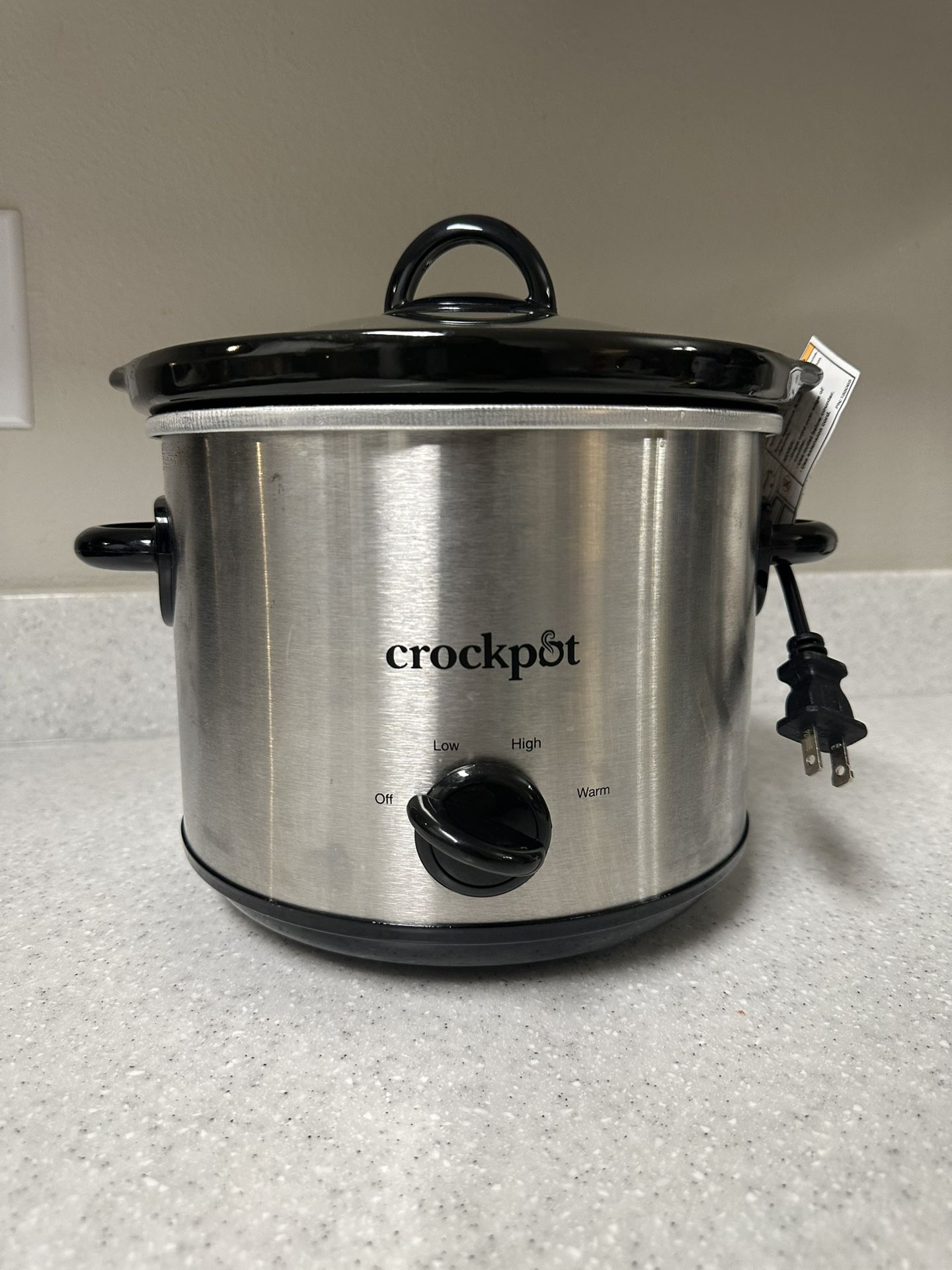 Crock Pot 3 Quart Manual Slow Cooker