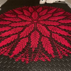 Crocheted Table Cloth 